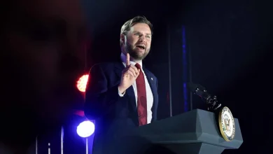 For one night, Vance takes Charlie Kirk's place on the college campus debate circuit