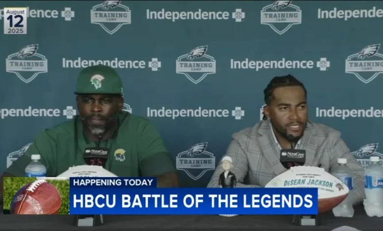 Former Eagles stars to lead teams in first-ever HBCU Battle of the Legends
