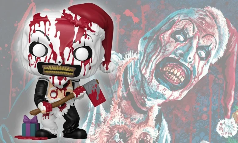 Funko to Release Art the Clown Pop! Based on ‘Terrifier 3’ Poster