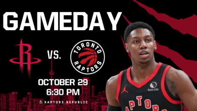 Gameday: Rockets @ Raptors, October 29