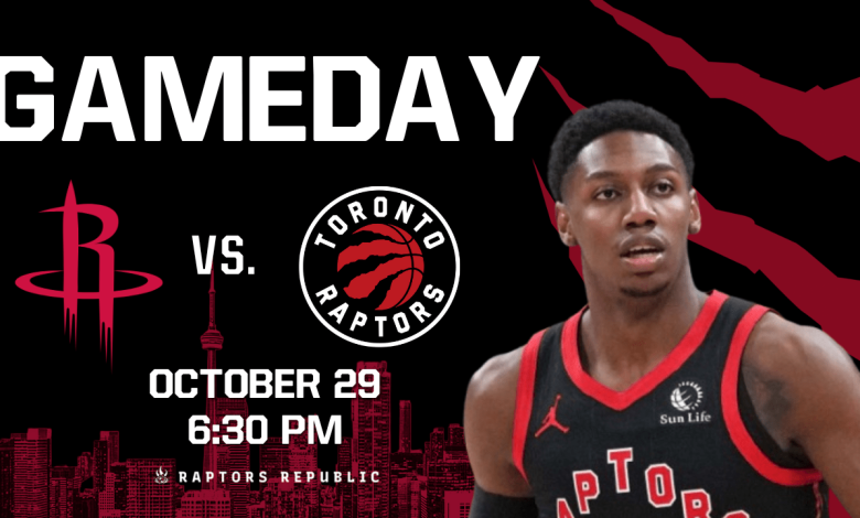 Gameday: Rockets @ Raptors, October 29