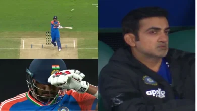 Gautam Gambhir beaming with pride as Harshit Rana launches Marcus Stoinis for huge 104-m six at MCG