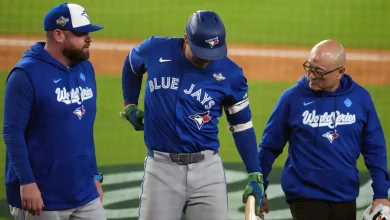 George Springer injury update: Will Jays DH play in World Series Game 5?