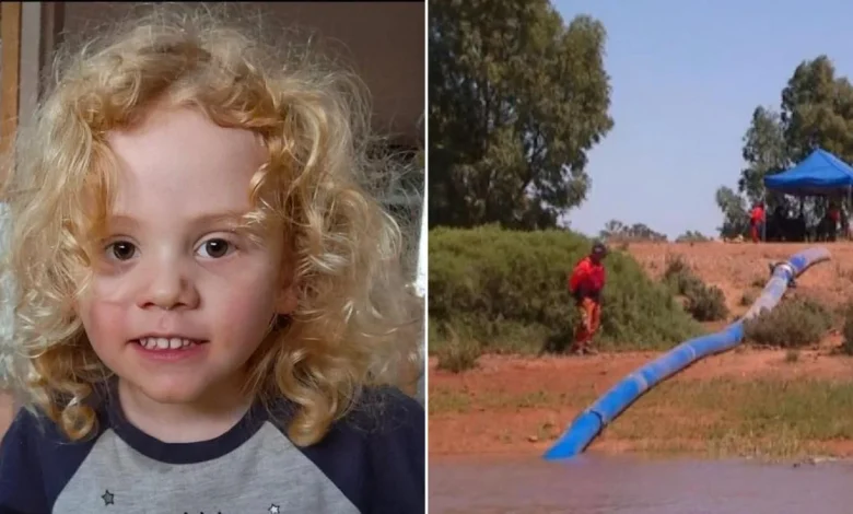 Gus Lamont: Dam drained in vain as search for missing outback boy continues
