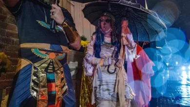 Halloween forecast brings rain to eastern US ahead of trick-or-treating as storm systems soak millions