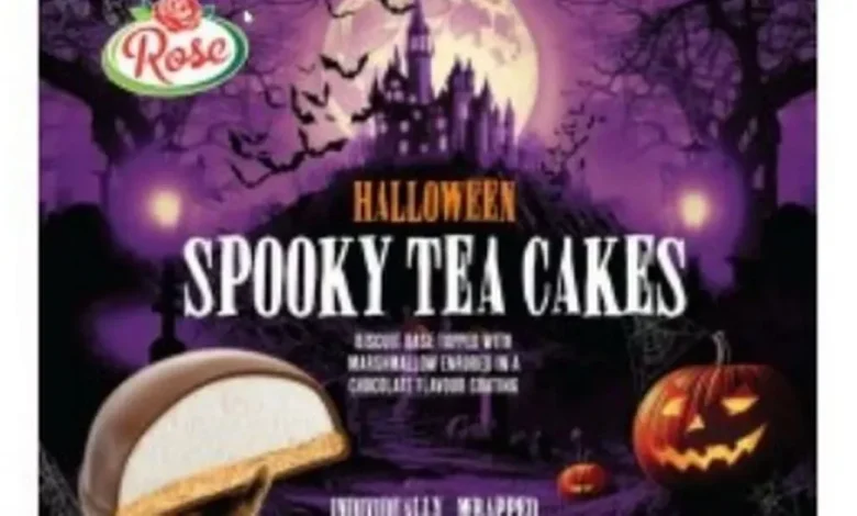Halloween tea cakes a 'possible health risk' due to ingredient not declared on the packaging
