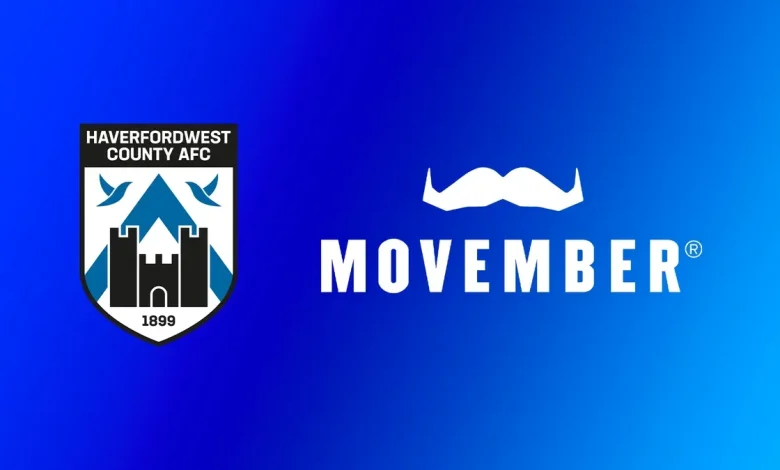 Haverfordwest County to support leading men’s health charity Movember