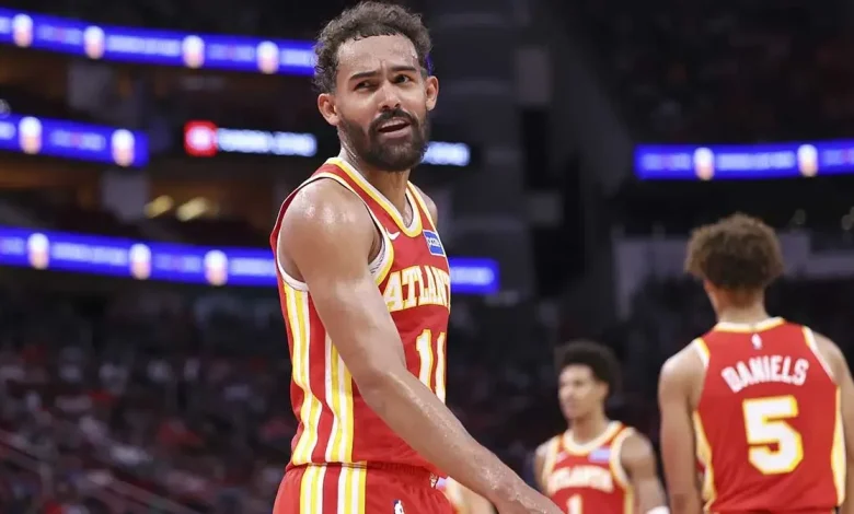 Hawks news: Trae Young exits Nets game with knee injury