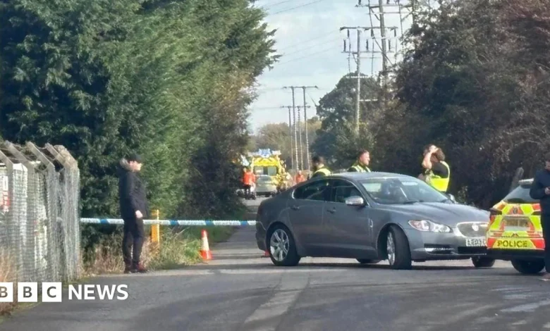 Helicopter crashes into field in Doncaster