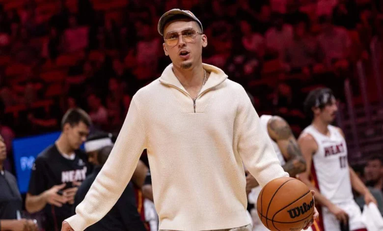 Herro and Jakucionis join Heat on trip. Also, Powell says ‘I don’t plan on being out too long’