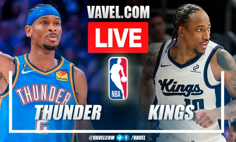 Highligts: Oklahoma City Thunder 107-101 Sacramento Kings in NBA