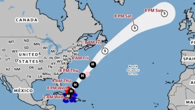 Hurricane Melissa Approaching Cuba as Category 3 Storm