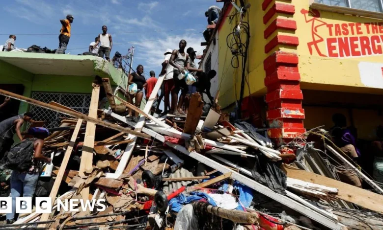 Hurricane Melissa: Death toll rises as aid struggles to reach parts of Jamaica