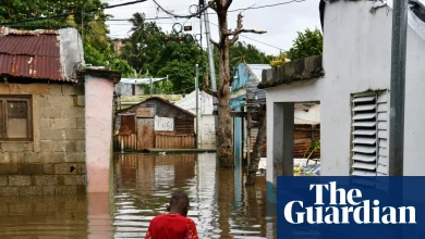 Hurricane Melissa: huge swells and waves as storm strikes – in pictures