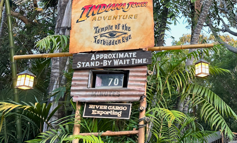 Indiana Jones Adventure Ride Closure at Disneyland Extended by Day
