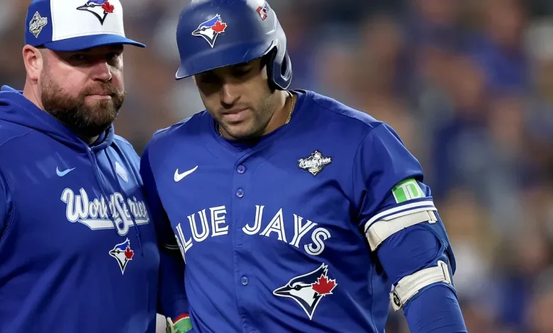 Is George Springer in Blue Jays' lineup tonight? World Series injury status