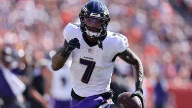 Is Rashod Bateman playing tonight? Why Ravens WR is off to slow start in Week 9