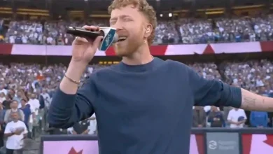 JP Saxe Used Jully Black's "O Canada" Lyric Change at the World Series and Conservatives Are Pissed