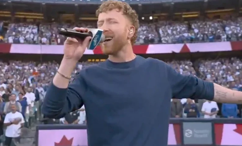 JP Saxe Used Jully Black's "O Canada" Lyric Change at the World Series and Conservatives Are Pissed