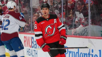 Jack Hughes scores in OT, Devils defeat Avalanche for 8th straight victory