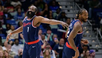 James Harden Calls Kawhi Leonard 'Generational' After 30-Point Game vs Blazers