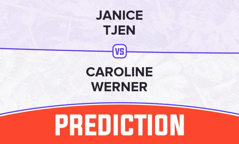 Janice Tjen vs Caroline Werner Prediction - 2025 WTA Chennai