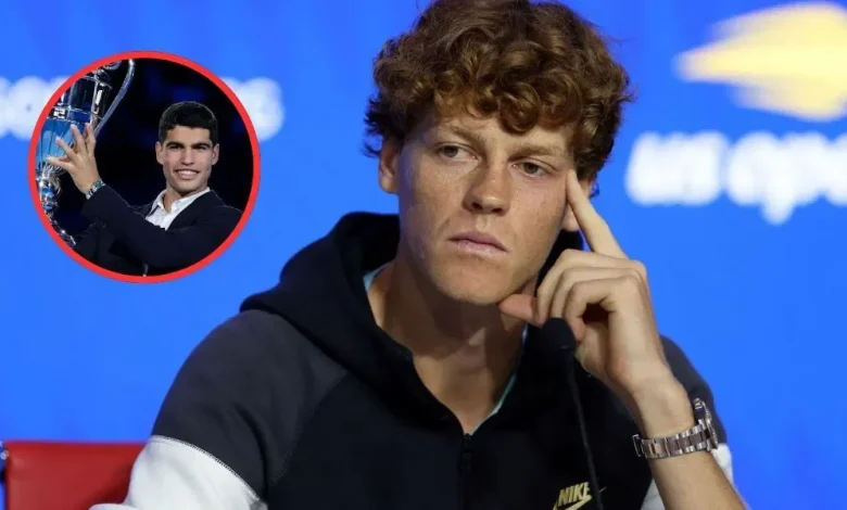 Jannik Sinner says No, twice: Italian confronted by tedious Davis Cup controversy & World No. 1 battle with Carlos Alcaraz questions at Paris Masters