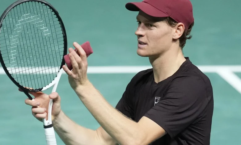 Jannik Sinner starts bid to reclaim world No 1 at Paris Masters with win as Cameron Norrie learns last-16 opponent