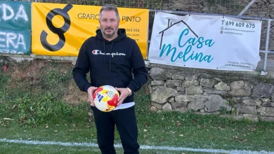 Javi Prendes, entrenador del Puerto de Vega: «Nuestro trofeo es jugar con el Celta»