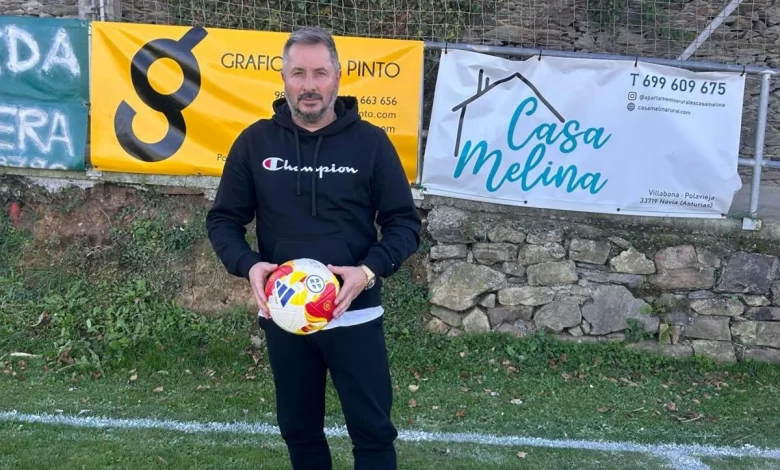 Javi Prendes, entrenador del Puerto de Vega: «Nuestro trofeo es jugar con el Celta»