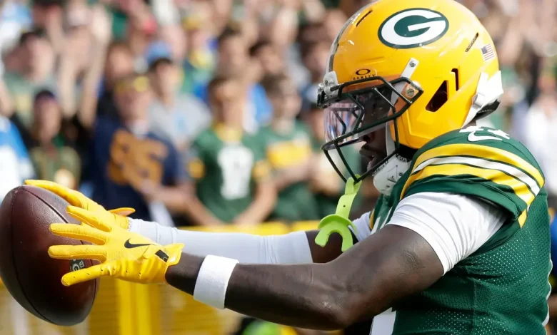 Jayden Reed clearly had some fun watching the Packers beat the Steelers