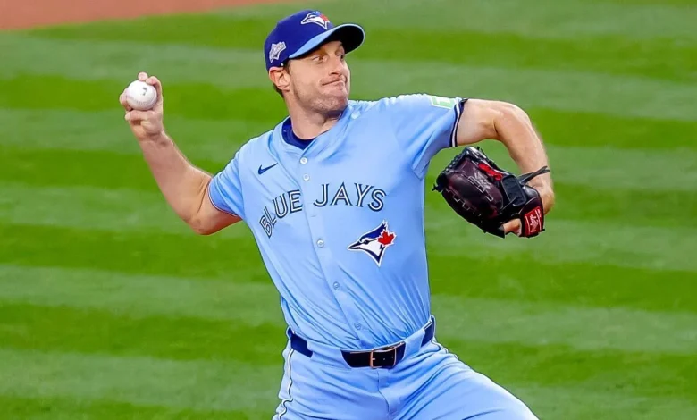 Jays' Scherzer to start Game 3 vs. LA's Glasnow
