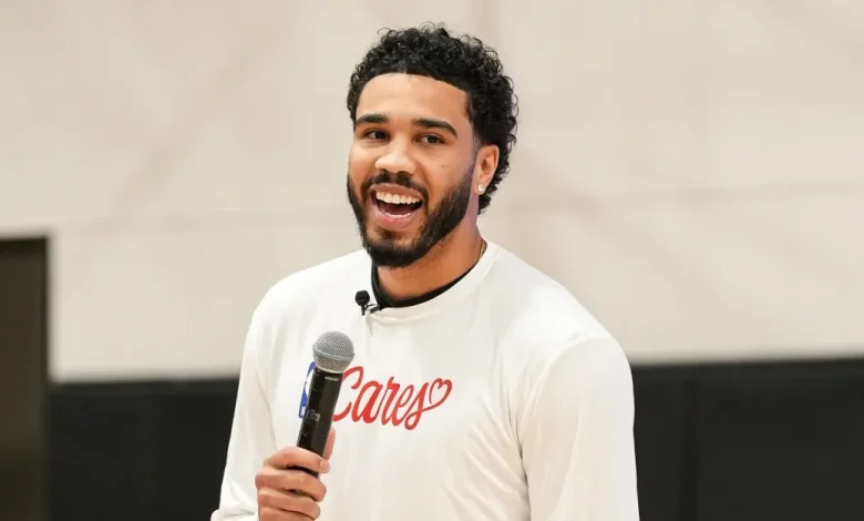 Jayson Tatum opens up about community work, rehab journey in first interview since Celtics opener