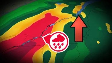 Jusqu’à 100 mm de pluie : quantités revues à la hausse pour l’Halloween