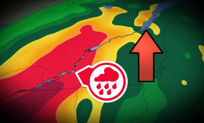 Jusqu’à 100 mm de pluie : quantités revues à la hausse pour l’Halloween