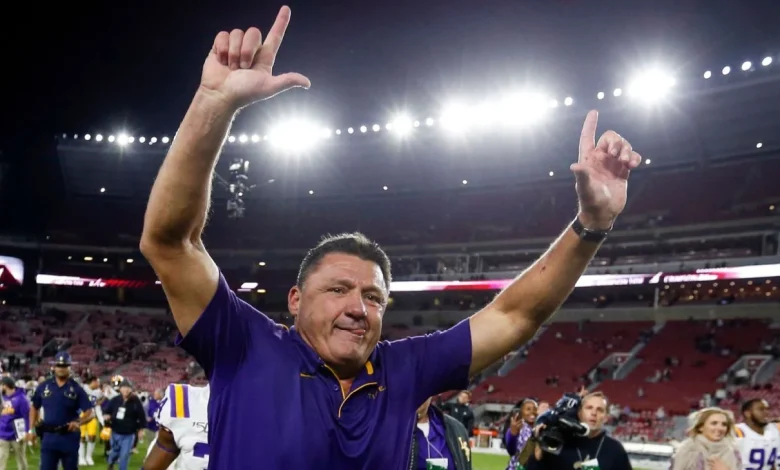 Just like old times? Orgeron talks LSU return