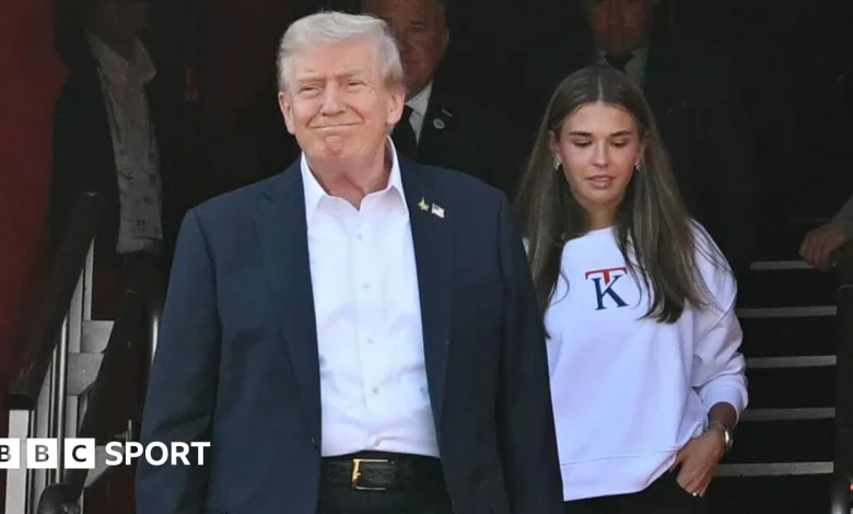 Kai Trump: US President Donald Trump's granddaughter to make LPGA golf debut at The Annika