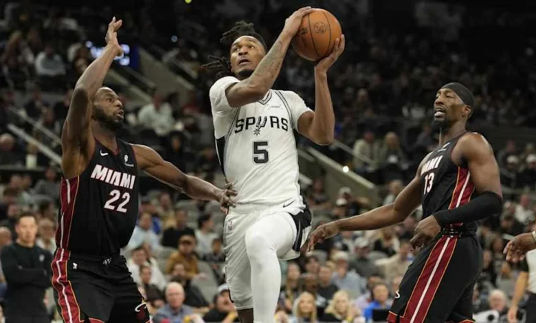 Kel'el Ware disappoints, but one star shows out in Heat's loss to Spurs