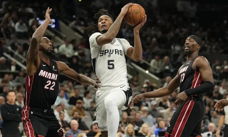 Kel'el Ware disappoints, but one star shows out in Heat's loss to Spurs