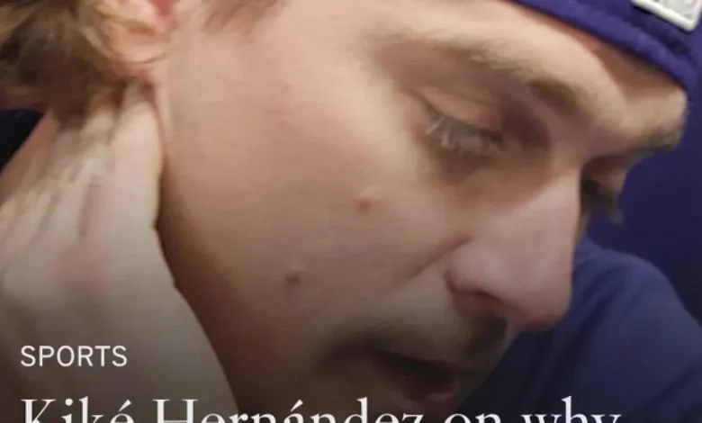 Kiké Hernández on why he performs so well in the postseason