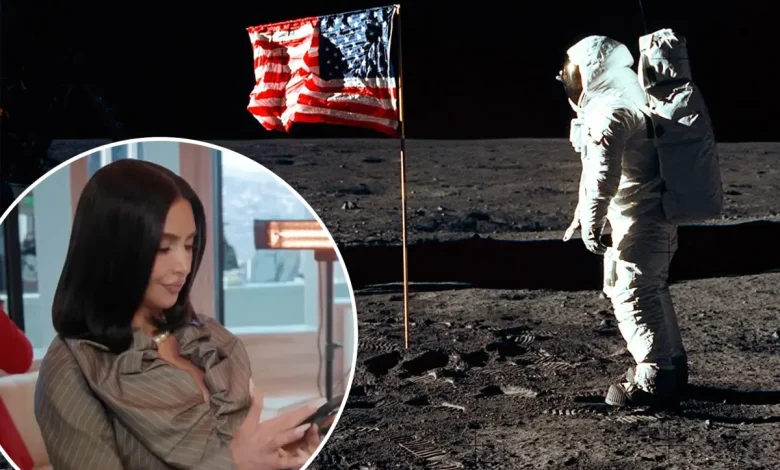Kim Kardashian insists the moon landing ‘didn’t happen’ as she spreads ‘crazy’ conspiracy theories