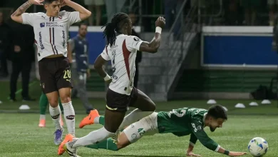 Lance polêmico em Palmeiras x LDU divide opiniões: 'Brutal'