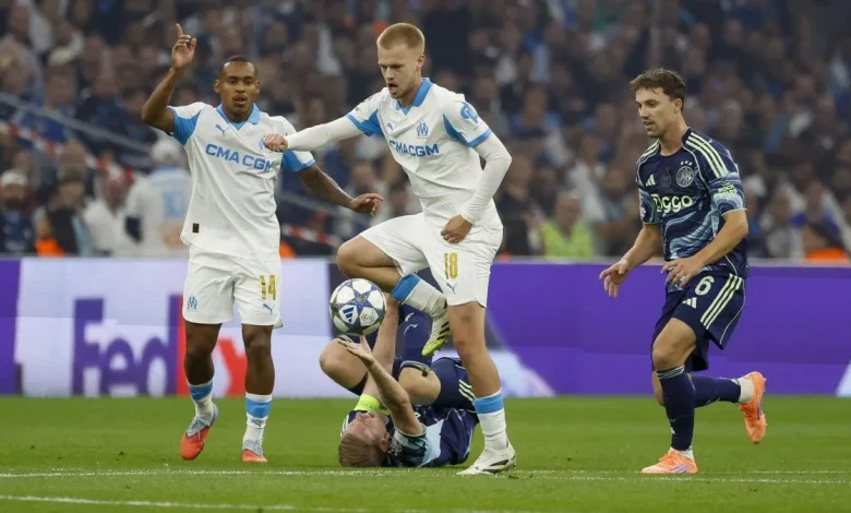 Le groupe de l’OM pour la réception d’Angers sans Balerdi et Weah