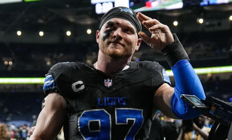 Lions sign Aidan Hutchinson to massive contract extension