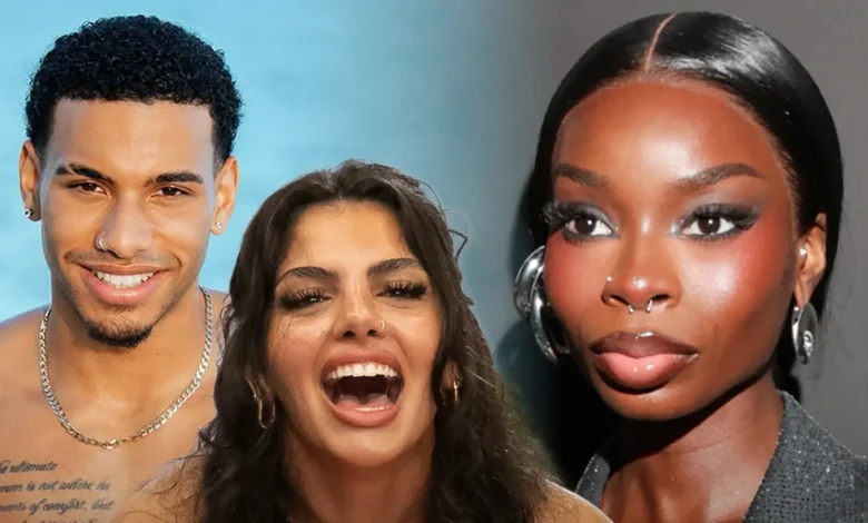 'Love Island's Huda, BF Louis Laughing at Fan Calling Olandria N-Word, on Video