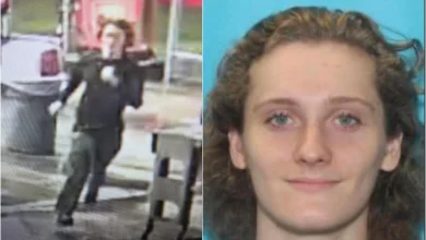 Manhunt underway for murder suspect accused of assaulting deputy with a knife