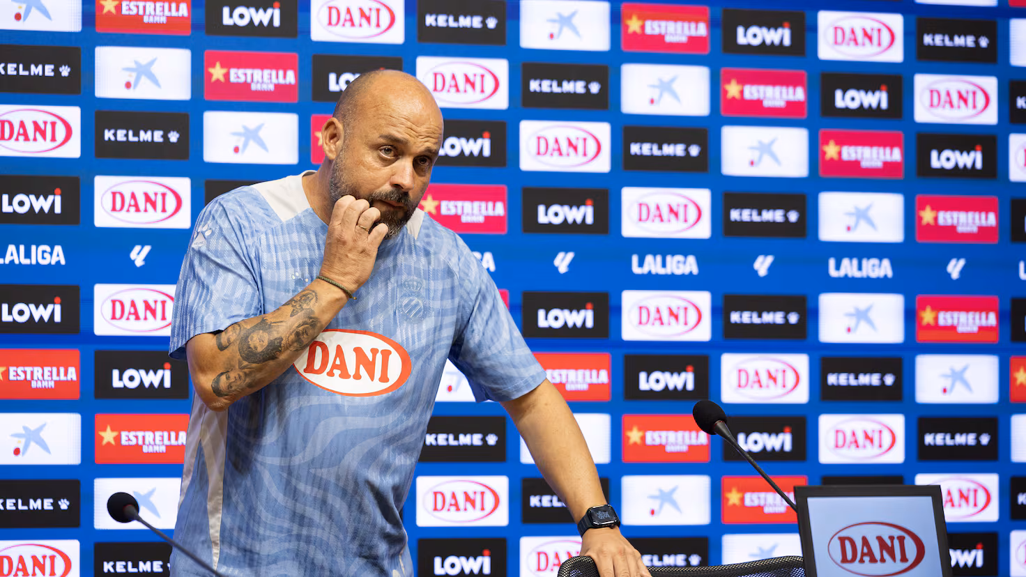 Manolo González: “Si el equipo no vuela mañana me llevaré un cabreo importante”