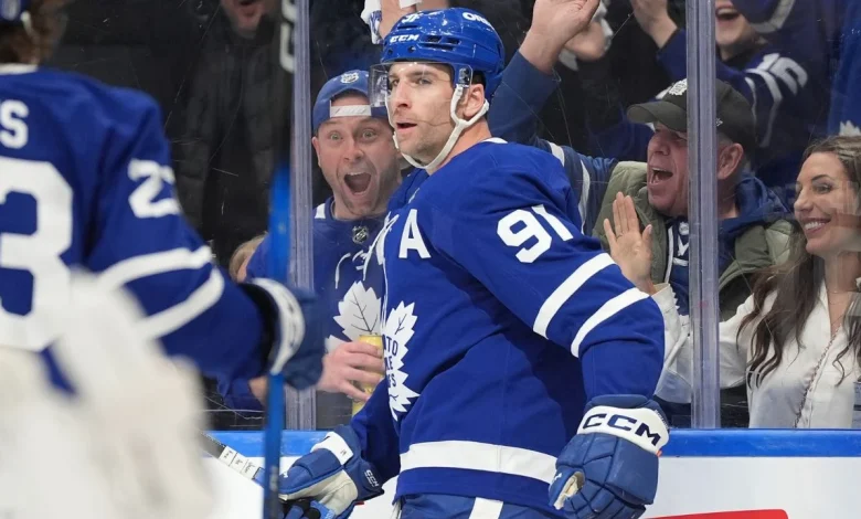 Maple Leafs' John Tavares scores career goal No. 500