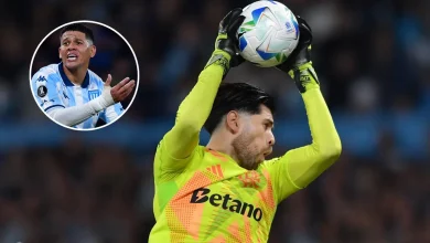 Marcos Rojo se espanta com atuação de Rossi em Racing x Flamengo: “Ele defendeu tudo que tentamos”