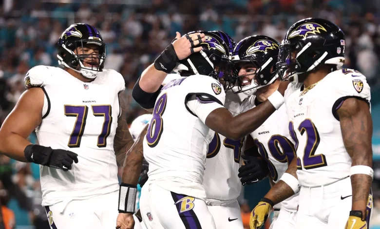 Mark Andrews’ second TD reception gives Ravens a 14-3 lead
